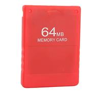 CHICIRIS 64 MB Memory Card Compatible with All High -speed Memory Games, Multiple Support for FMCB1.966, Essential Accessory (Red)