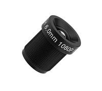 CHICIRIS 6mm 2 Million Pixels CCTV Camera Lens for 24-hour Protection IR Security Camera Lens with 58° for Wide Angle Monitoring