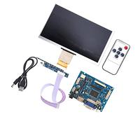CHICIRIS 7 Inch LCD Display, 1024x600 Resolution VGA Monitor Screen for 3 2 and Computer, with Plug and Play and Image Flip Function