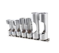 CHICIRIS 7 Pcs Oxygen Sensor Removal Socket Tool Set, Alloy O2 Sensor Wrench with Concave Edge for Secure Grip, for Vehicle Maintenance
