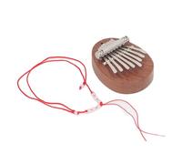 CHICIRIS 8 Key Kalimba, Portable Thumb Piano Mini Finger Musical Instrument with Alloy Steel Keys and Hanging Rope, for Beginners Kids Adults Gift Performance Outdoor School Party