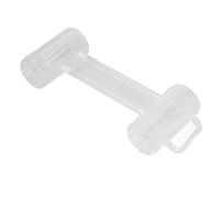 CHICIRIS Acrylic Double Conjoined Beer Mug with Curved Handle for Bar KTV Game Night 430ml / 14.5oz