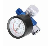 CHICIRIS Adjustable Air Pressure Regulator Gauge Aluminium Alloy Spray Gun Tool for DIY Enthusiasts G1/4