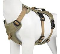 CHICIRIS Adjustable Dog Harness, Reflective Design, Comfortable Handle, D-ring Safety, Multifunctional for Traction and Expansion, Suitable for Medium Large Dogs, Made of 1680D Oxford (M)