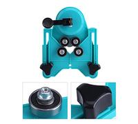 CHICIRIS Adjustable Drill Bit Hole Guide for Precise Drilling on Ceramic/Glass/Marble, Sucker Base Locator for DIY Enthusiasts, Made of Engineering Grade Plastic