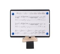 CHICIRIS Adjustable Music Stand Flute, Lightweight Sturdy Sheet Holder for Musicians, Universal Arm Band, PVC Magnet Wind Music Accessories, Easy to Use Music Stand Flute with Stability,