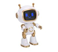 CHICIRIS AI Desktop Robot with Voice Chat and Facial Expressions for Home | 37 Languages, ABS Material, Built-in Lithium Battery, 100 Min Usage, Voice Recognition, Dynamic LED Eye Screen, Intelligent