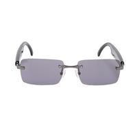 CHICIRIS AI Smart Sunglasses, 180mAh Li Battery Real -time -translation Glasses Several Languages for the Daily Language Call (Gray)