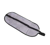 CHICIRIS Airplane Foot Hammock Adjustable Foot Sling Nylon Flight Footrest for Air Travel Office Desk & Car Portable Foldable Travel Accessories (Black)