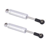 CHICIRIS Aluminium Alloy Shock Absorber, Internal Spring Shock Absorber Accessory for Tamiya CC01 1/10 RC Car (silver) Car Parts