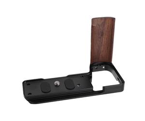 CHICIRIS Aluminum Alloy Hand Grip L Bracket for ZV-E10II Camera with Arrow Storage Case Plate for Versatile Photography and Video