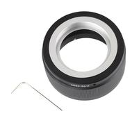 CHICIRIS Aluminum Alloy M42 Lens Mount Adapter Ring, Manual Focus Red Dot Mark for Z Mount Full Frame Camera, with Precise Alignment for Z6 Z7 Z50