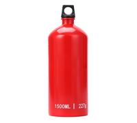 CHICIRIS Aluminum Fuel Bottle, 1.5L Leakproof Camping Container for