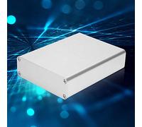 CHICIRIS Aluminum Project Box Integrated Matt Silver Electronic Product Code For Heat Aluminum Caps of Electronic Products, PCB Junction Box, Anti-Thunder Protection Housings, 28x84x110 Mm
