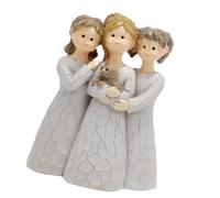 CHICIRIS Angel Sisters Figurine, Unique Resin Home Decor