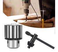 CHICIRIS B18 Keyed Drill Chuck with a Wrench for Industrial Hardware, Easy to Convert The Most Important Input, Suitable for Typing/Rich