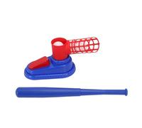 CHICIRIS Baseball Pitching Machine, Auto Ball Feeder with 3 Plastic Baseballs for Boys and Girls, Improve Batting Skills and Hand Eye Coordination