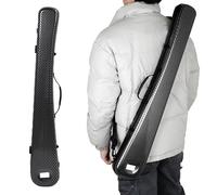 CHICIRIS Bass Bow Box, Composite Carbon Fiber Shock Absorbing Lining Handheld Double Bass Bow Case