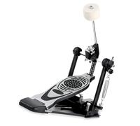 CHICIRIS Bass Drum Pedal, Spring Tension Adjustment Double Chain Drive Bass Drum Pedal Beater Stainless Steel