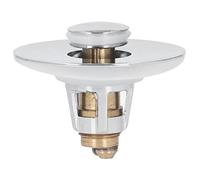 CHICIRIS Bathroom Sink Stopper, Anti-clogging Brass Plug | Durable stainless steel, convenient pop-up design, fits 28-38mm sinks