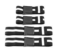 CHICIRIS BFR Training Bands, Blood Restriction Straps for Muscle Growth and Arm Leg Workouts with Occlusion Exercise (Black [Black])