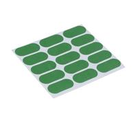 CHICIRIS Billiard Cloth Repair Stickers Quick Fix Adhesive Patches 15 Pre-Cut Lint Material Snooker Table Patch Kit with Strong Adhesive for Pool Table Tears Game Room Maintenance