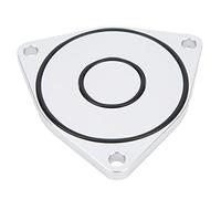 CHICIRIS Blow Off Valve Block Off Plate for TD04L/TD04H/TD05H Turbo | Fits TD04L/TD04H/TD05HR, -4 Neon, Genesis 2.0T, , , Blocks Bypass Valve Opening, Allows Higher Boost, Premium Aluminum