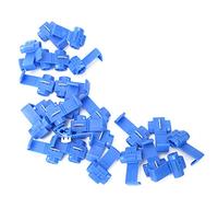 CHICIRIS Blue Solderless Quick Splice Snap Wire Connector 25Pcs Excellent Performance Connector for Wire Connecting for 0.75-2.5mm/AWG 14 to 18 Terminal