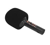 CHICIRIS Bluetooth Mic, Microphone Portable Wireless High Volume Cute for Home (Black)
