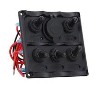 CHICIRIS Boat Switch Panel with Five Gang Control