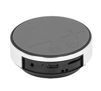 CHICIRIS Bone Conduction Speaker Vibration Speaker Stereo with IPX7 Suction Cup 10H Playtime for Shower Pool Travel Camping (Silver)