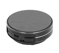 CHICIRIS Bone Conduction Speaker Vibration Speaker Stereo with IPX7 Suction Cup 10H Playtime for Shower Pool Travel Camping (Black)