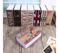 CHICIRIS Book Safe with Security Box, Metal Lock Box for Cash Jewelry (Type 2)