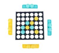CHICIRIS Bounce Ball, Interactive Tabletop Game for Kids, Fun Jumping Connect Ball with Plastic, Fosters Teamwork and Spatial Cognition Skills