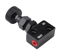 CHICIRIS Brake Proportion Valve Adjustable Prop Valve Billet Aluminum 150 to 1200 PSI Regulates Rear Brake Pressure Improves Balance for Racing Cars Single or Dual Master Cylinder