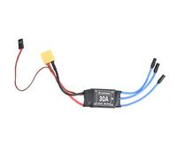 CHICIRIS Brushless ESC, 30A High Current Xt60 Connector Electronic Speed Controller for RC Drone Racing FPV Flying and Helicopter Enthusiasts