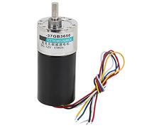 CHICIRIS Brushless Micro Motor High Stability Speed Reduction DC12V for HighAccuracy Measuring Instrument CW/CCW Brushless Motor for CNC Machine Tools (200rpm/min)