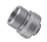 CHICIRIS Butane Gas Adapter, Quick Connect Flat Canister to 1L Propane Tank, Camping Stove Converter for Outdoor Cooking, BBQ, Picnic, Hiking