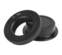 CHICIRIS C PQ Lens Adapter Ring, Alloy with Back Cap for C Mount Lens to Q Q10 Q7 QS1 Camera