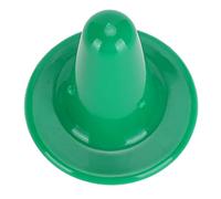 CHICIRIS Calf Feeding Bottle Nipple, Safe Plastic Cow Nipple for Hygienic Cattle Milk Feeding, 3pcs, Green, Size 6 X 6 X 6cm (Green)