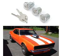 CHICIRIS Camaro Car Key Lock Cylinder and Key, fit According to Original OEM Specifications, Material ensures Stable Performance and Durability, Easy to use, Direct