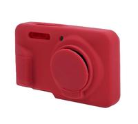 CHICIRIS Camera Protective Cover, Soft Silicone Case for FZ55 Camera with Full Coverage and Easy Access to Function Keys (Red)