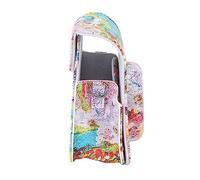 CHICIRIS Camera Removal Bag with Adjustable Belt, PU Learning Material That is Suitable for 12, Ideal for Daily Use (Abstract Painting)