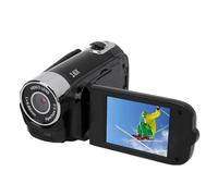 CHICIRIS Camera, Video Camera with 2.4 Inch Color Screen Fill Light, 16MP 1080P 16X Digital Zoom Anti Shake Loop Video for Travel Growth Record (Black)
