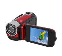 CHICIRIS Camera, Video Camera with 2.4 Inch Color Screen Fill Light, 16MP 1080P 16X Digital Zoom Anti Shake Loop Video for Travel Growth Record (Red)
