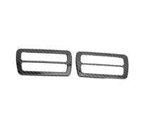 CHICIRIS Car Dashboard Side Outlet Frame, ABS Carbon Fiber Color Trim, Easy Installation for 2024, Enhance Vehicle Interior Style