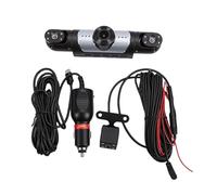 CHICIRIS Car Dashcam, 1080P 4 Channel Front Rear Inside Dash Cam with Loop Recording and G Sensor, for Vehicle and Incident Evidence