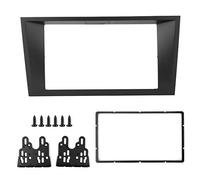 CHICIRIS Car Stereo Frame, 178 * 102mm Car Radio Stereo Navigation Frame Dash Trim Panel with 2Din Double Din Fits 2002-2007 Sedan