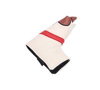 CHICIRIS Cat Lucky Putter Blade Headcover Cute Design Magnetic Closure for Most L Type Clubs Red Waterproof 1 Piece