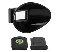 Chiciris Cat Shape Camera Viewfinder Eyecup for D300 D90 D80 D7000 D5200 | Optical scratch prevention, cold shoe upper cover protection, built-in level for alignment